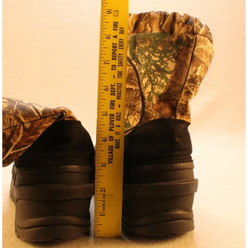 Itasca Youth 5 Realtree Camouflage Winter Snow Boots Waterproof Insulated